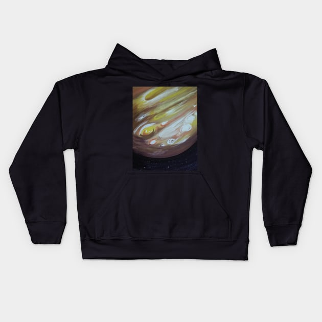 Jupiter. Kids Hoodie by mkeith9